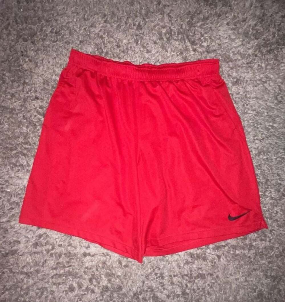 Nike Dri-FIT Men's Athletic Training Shorts Red Size 4XL